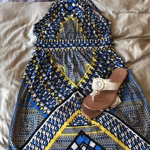 Halter neck sun dress